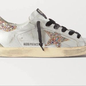 Golden Goose Superstar Glitter Sneakers